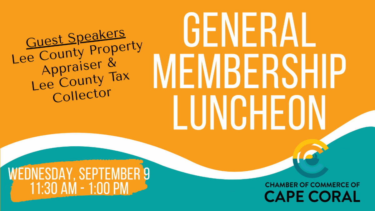 Chamber of Commerce Cape Coral - General Membership Luncheon